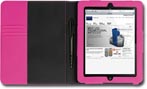 rose - Etui iPad 2 en vinyle